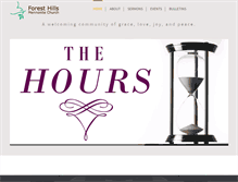 Tablet Screenshot of foresthillschurch.net